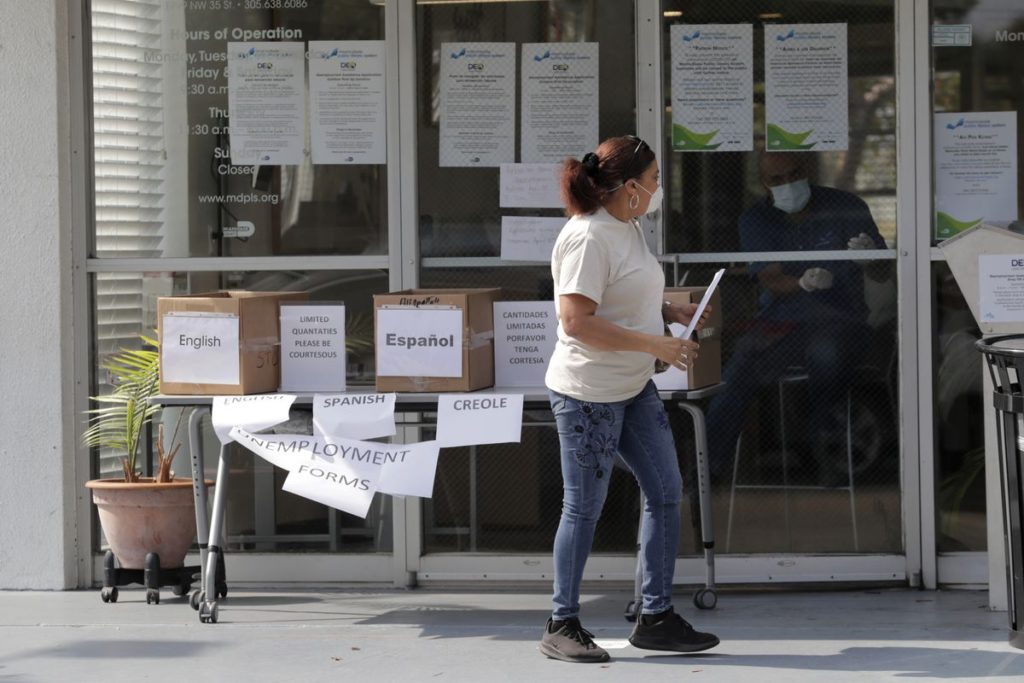 Cortesía Aprueban cuarto pago de US$ 300 por desempleo en Florida
