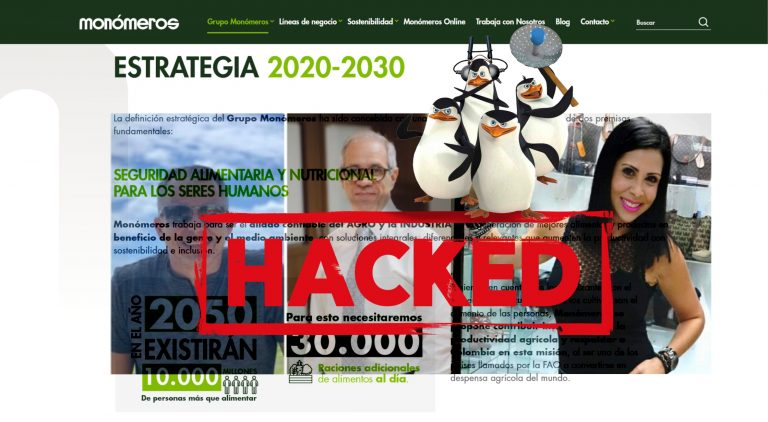 #TeamHDP Hackea página oficial de Monómeros y Pequiven