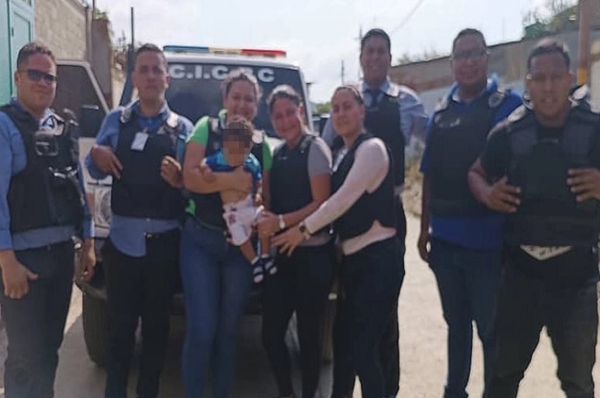 El rescate de un bebé raptado en Bellas Artes