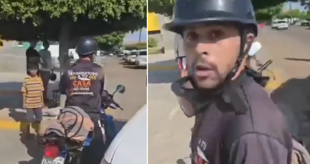 Le golpearon el retrovisor y un repartidor tomó dos piedras y desató su venganza en Zulia