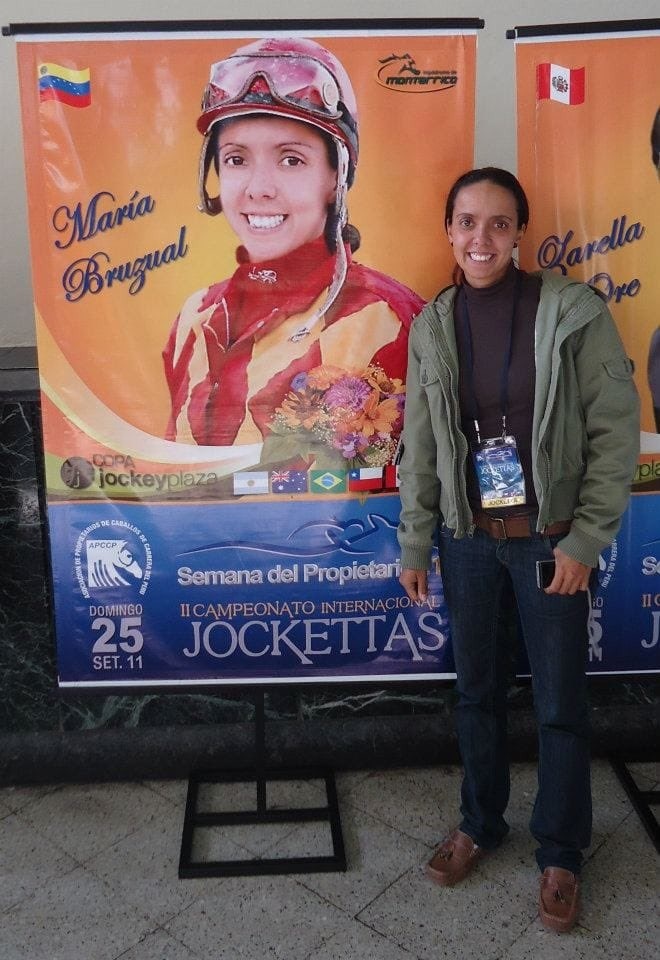 Murió María Alejandra Bruzual en trágica caída en el Hipódromo de Valencia