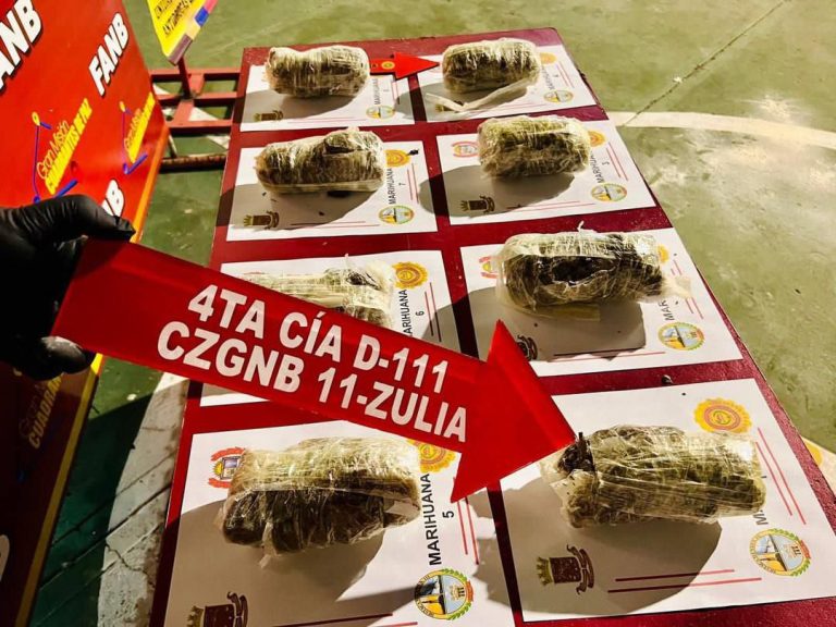 Detienen a sujeto con más de 1 kilo de marihuana en el Zulia