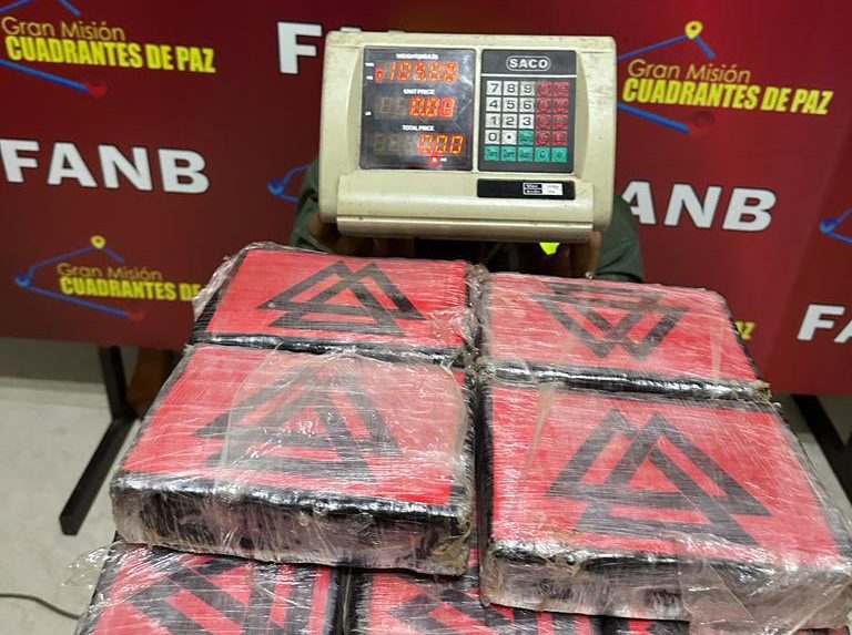 Detienen a dos colombianos en Táchira por el tráfico de 109 kilos de cocaína