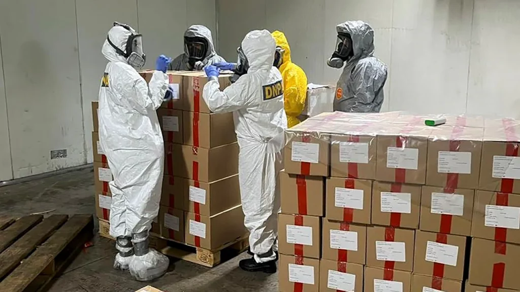 En Honduras decomisan 48.600 dosis de fentanilo en contenedor procedente de Europa