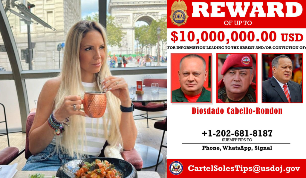 Hatzhielly Pérez la nueva novia de Diosdado Cabello