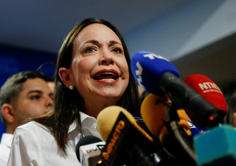 María Corina Machado expone impactante