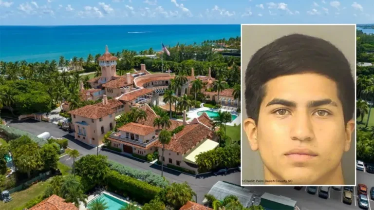 Ciudadano venezolano del Tren de Aragua detenido en patio trasero de Trump en Palm Beach, Florida