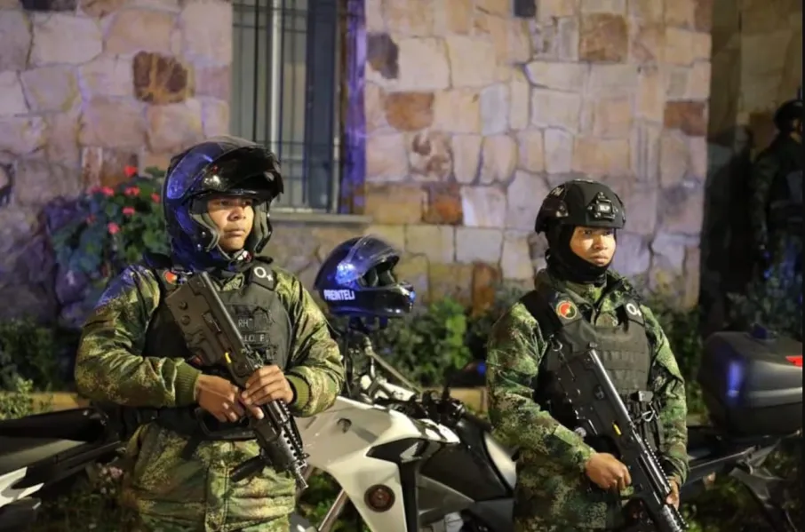 Megaoperativo en la invasión “República de Venezuela” en Colombia: buscaban a líderes de bandas criminales
