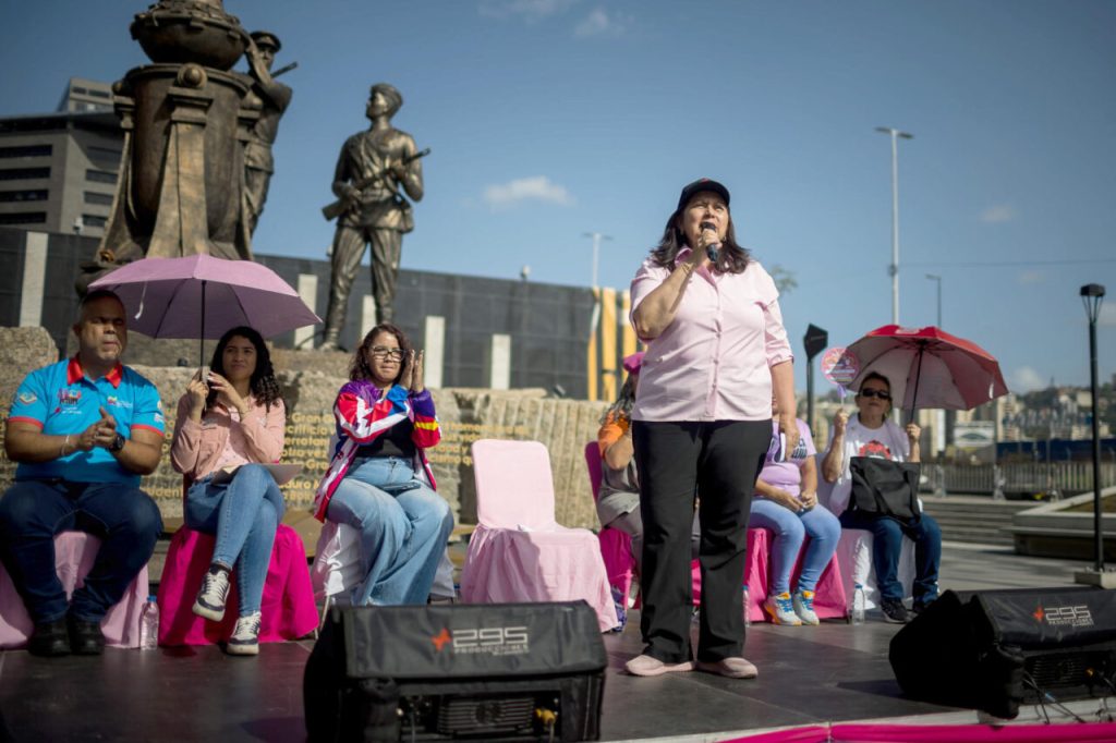 Mujeres chavistas aseguran estar preparadas «para todo» frente a las «agresiones» de EE UU