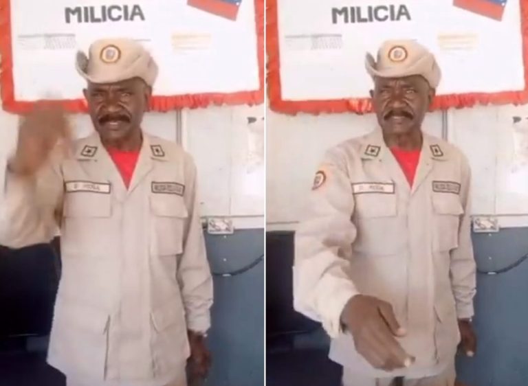 Miliciano dispuesto a dar su vida por Nicolás Maduro pidió respeto en TikTok