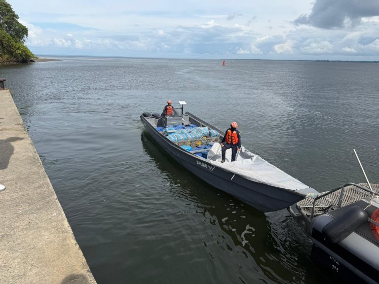 Golpe al narcotráfico: Armada de Colombia incautó más de dos toneladas de cocaína en el Pacífico