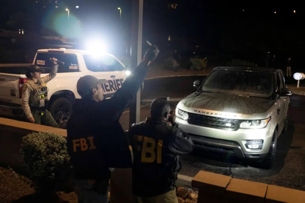 Realizaron un gran operativo policial cerca de la casa de Nancy Guthrie