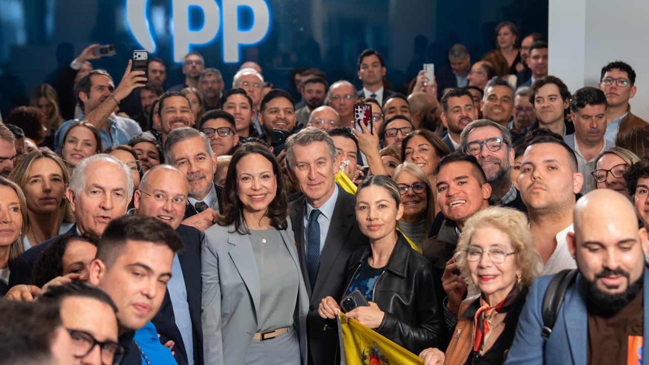 María Corina Machado agradeció la solidaridad española y pidió desplazar al régimen chavista