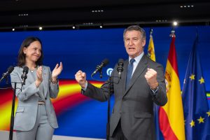 Alberto Núñez Feijóo reiteró que el sitio de España es al lado de María Corina Machado