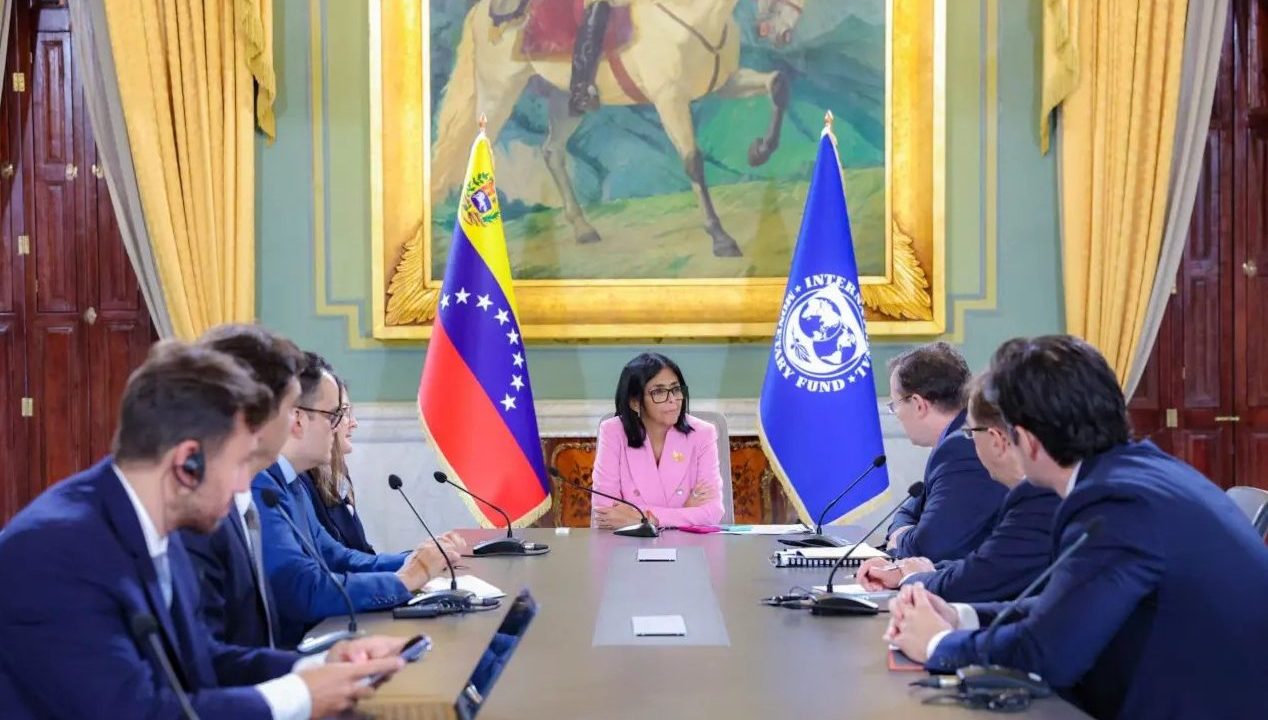 Delcy Rodríguez pidió al FMI el acceso a más recursos tras los terremotos