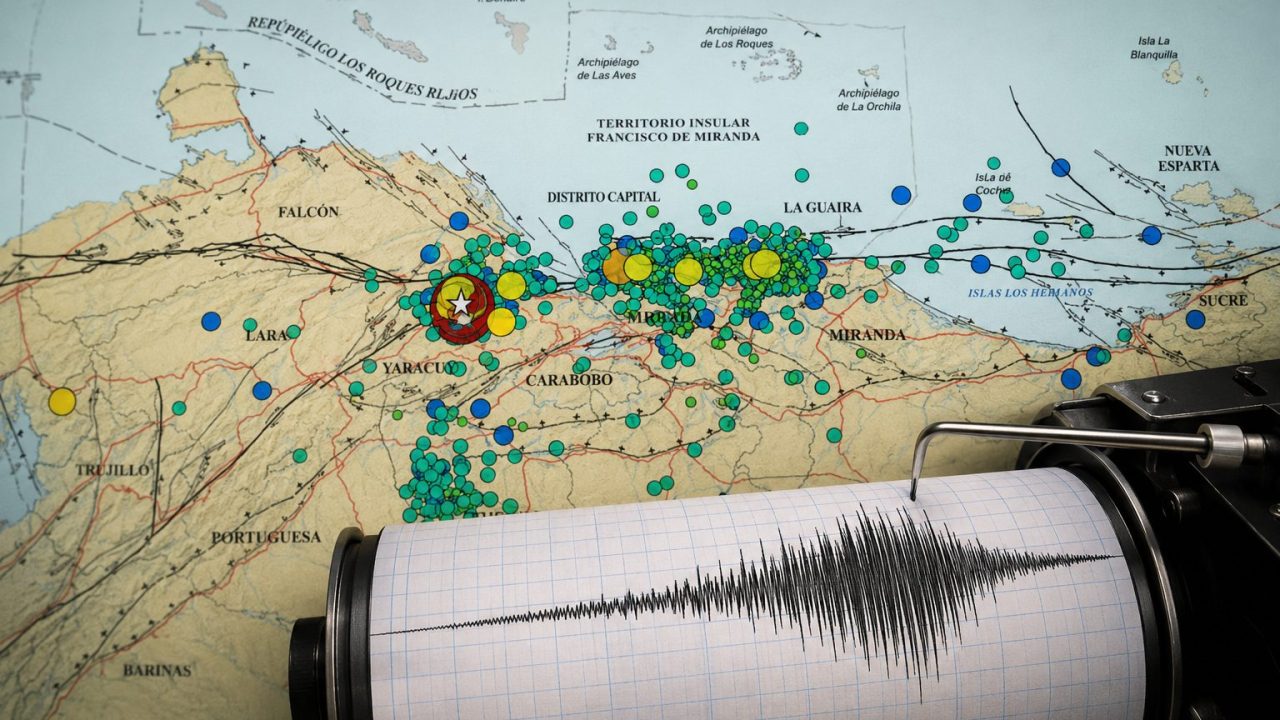 ¿Cuántos sismos han sacudido a Venezuela desde el 24 de junio?